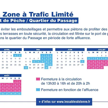 200m De La Grande Plage, 2 Adultes 2 Enfants Les Sables-dʼOlonne